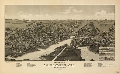 Whitewater, Wisconsin, 1885