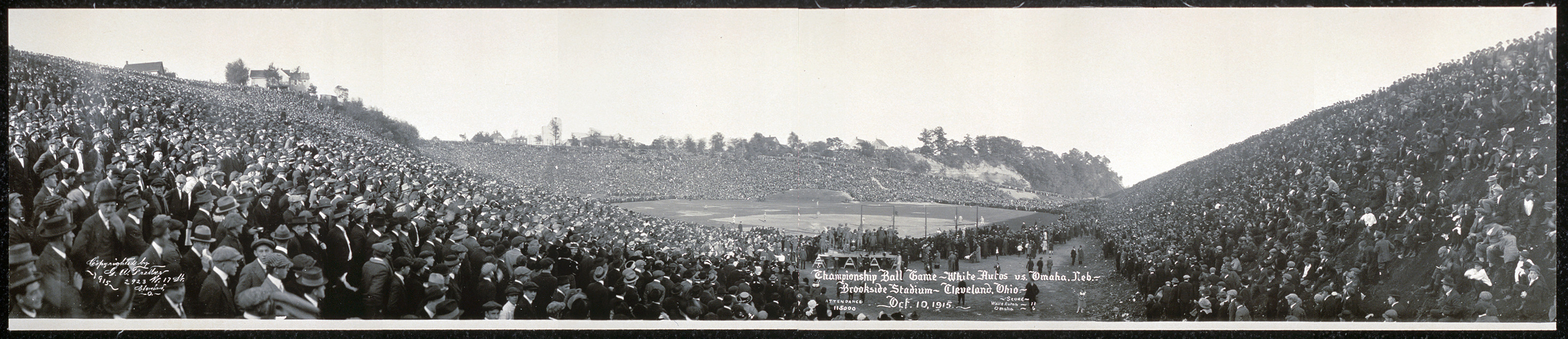White Autos vs. Omaha Brookside, Ohio, 1915, 1915 — historic image