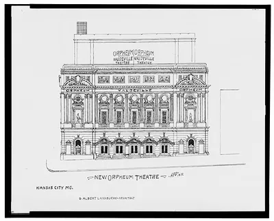 [New Orpheum Theatre (Orpheum Vaudeville Theatre), Kansas City, Missouri] / AFD 1932.