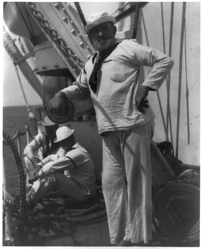 Sailors aboard the U.S.S. OLYMPIA