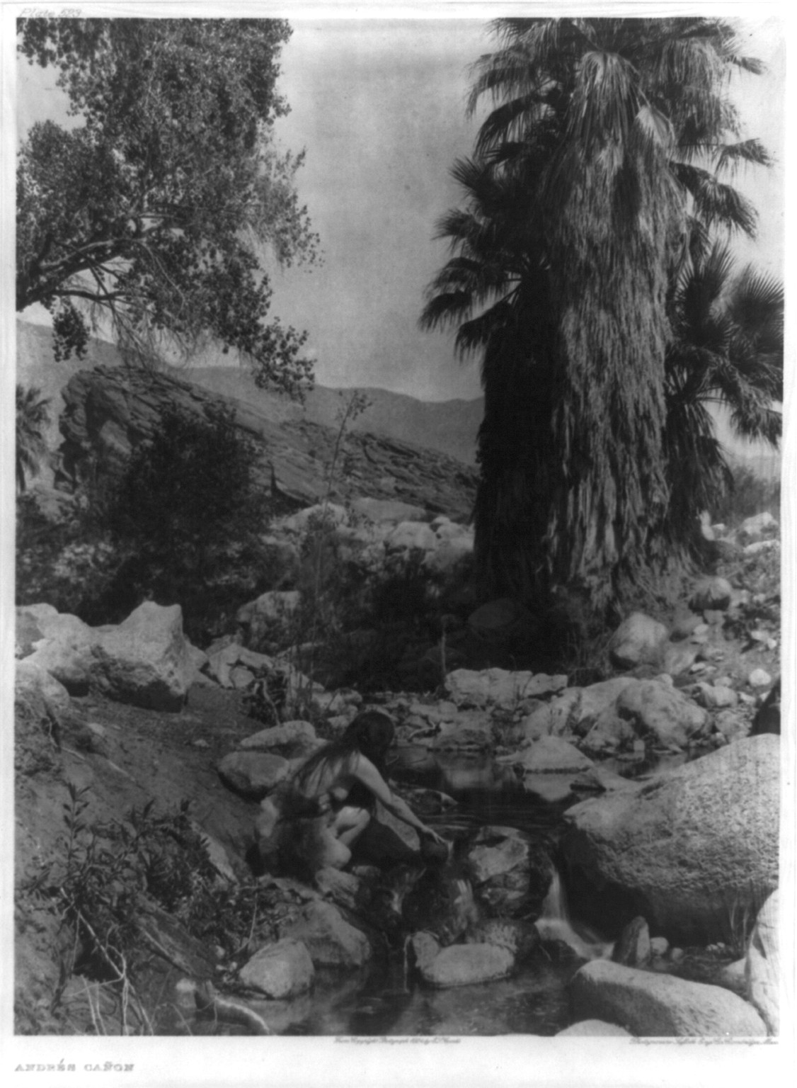 Andres Canon, c1924. — historic print