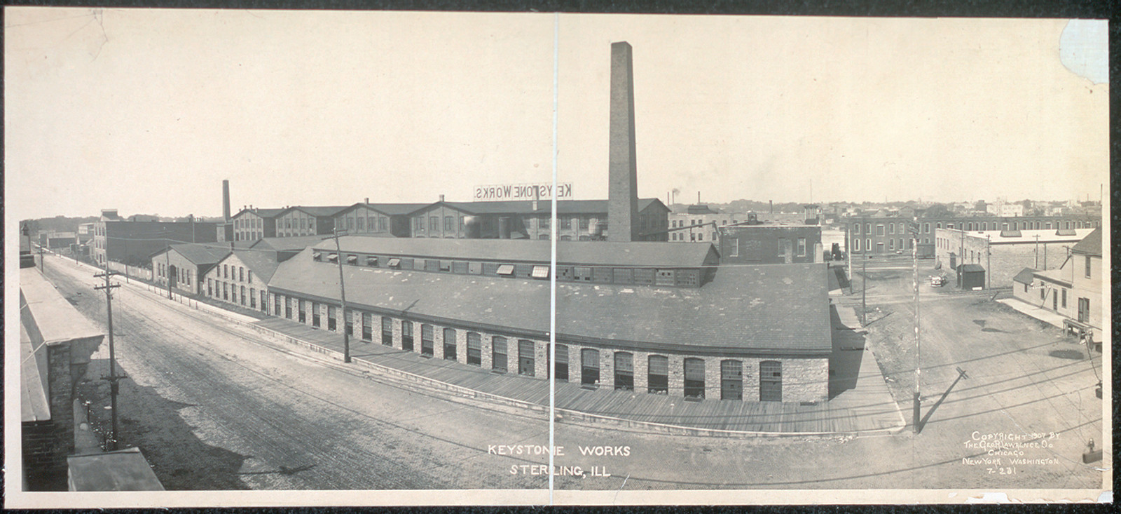 Keystone Works, Sterling, Illinois, 1907, 1907 — historic image