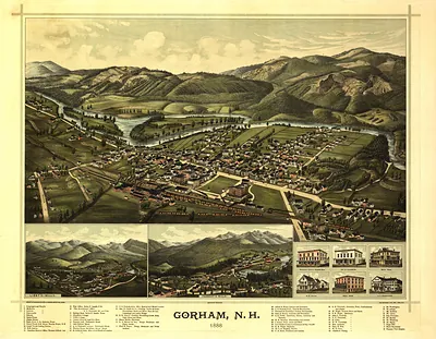 Gorham, New Hampshire, 1888