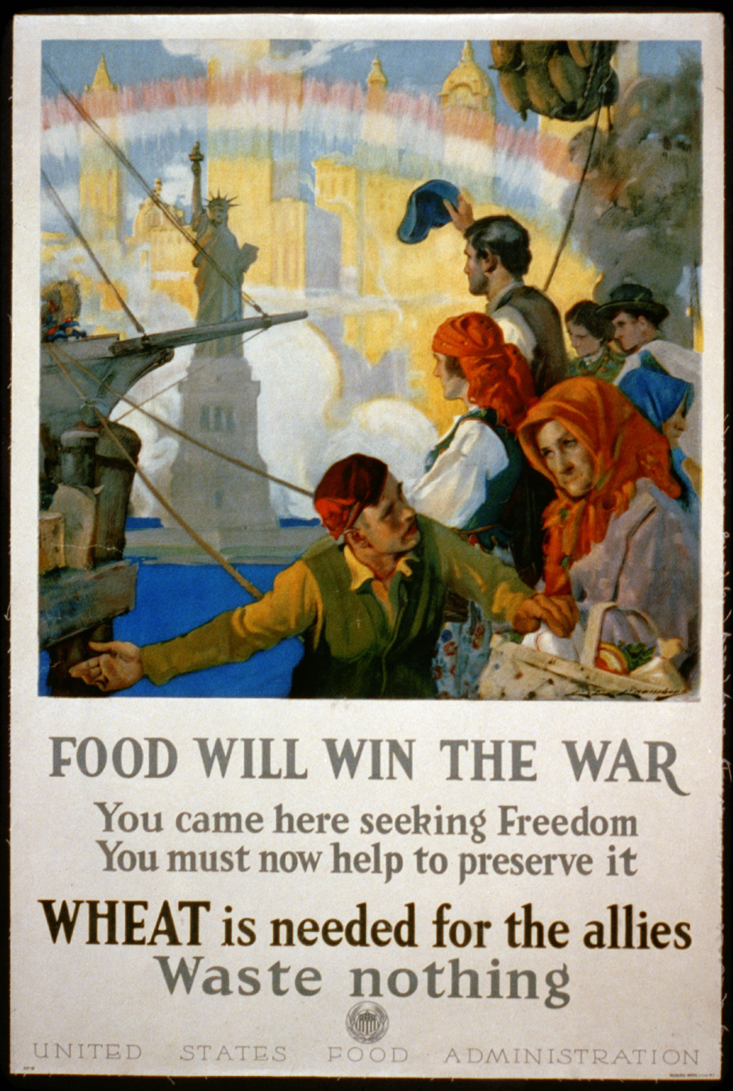 Food will win the war, 1917 — historic image