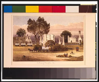 The ruins of Hampton, Va. / McIlvaine.