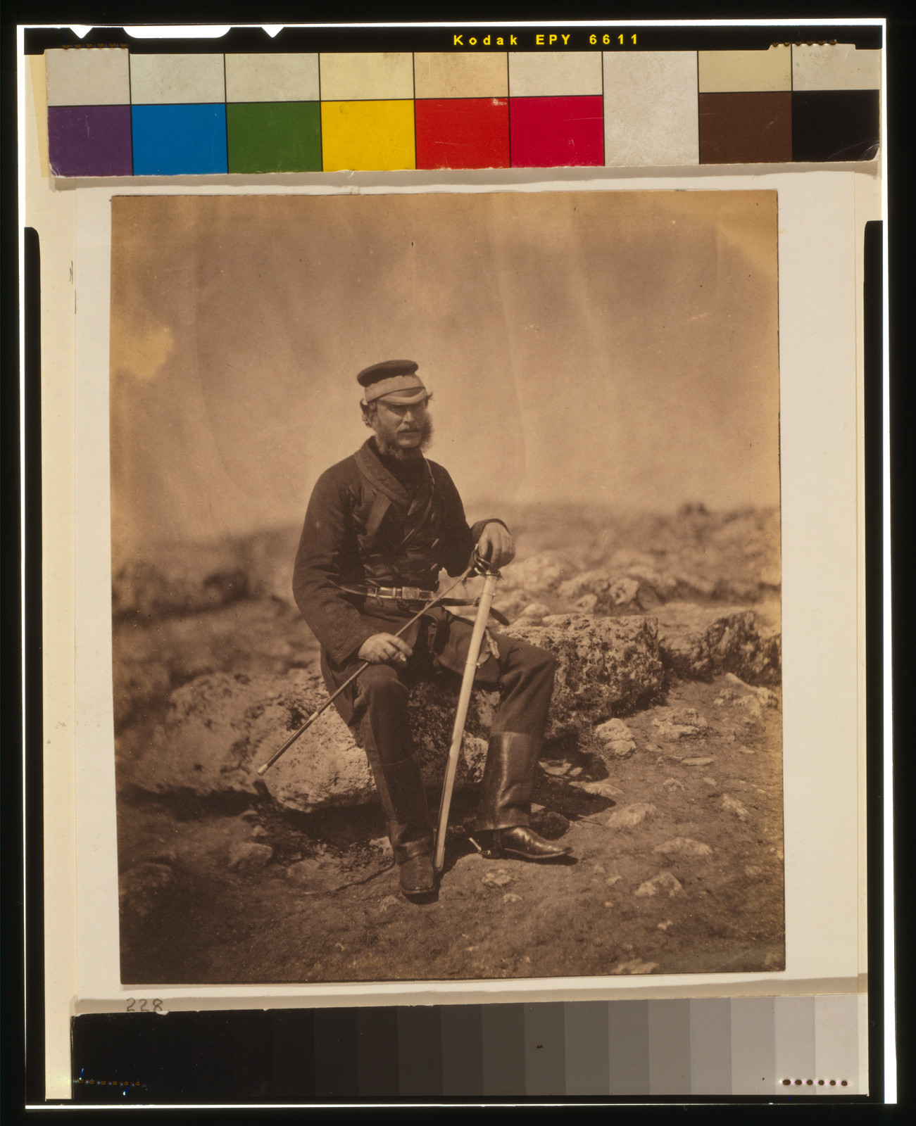 Lieutenant-Colonel Lord Burghersh, C.B., [1855] — historic photograph