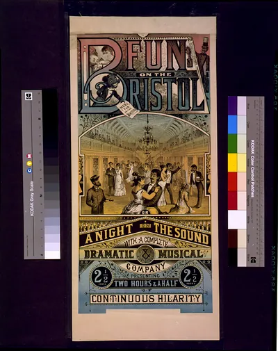 Fun on the Bristol--A night on the sound with a complete dramatic and musical company ...