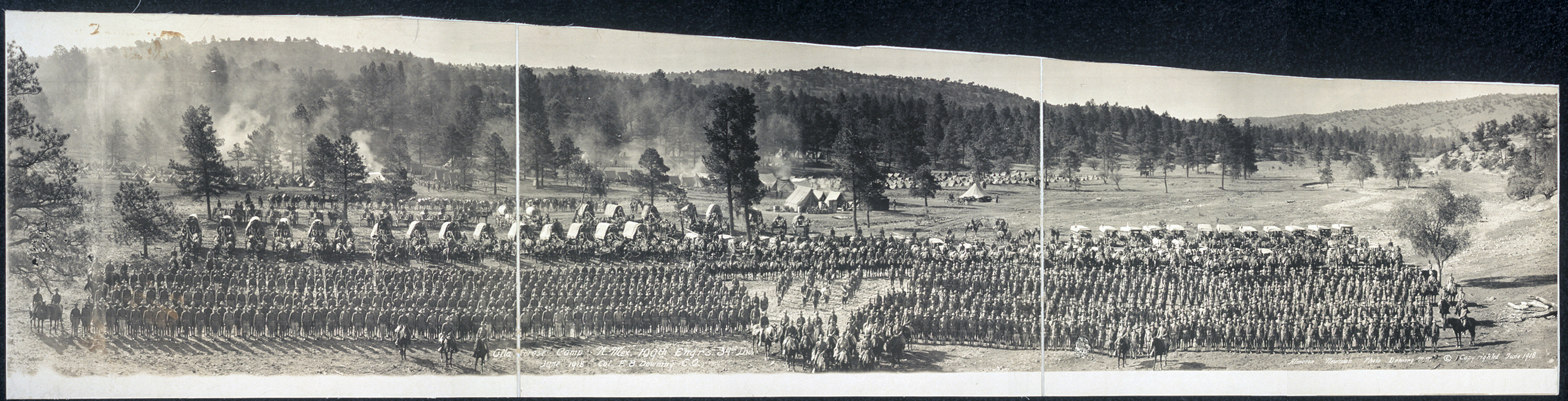Gila Forest Camp, New Mexico, 1918, 1918 — historic image