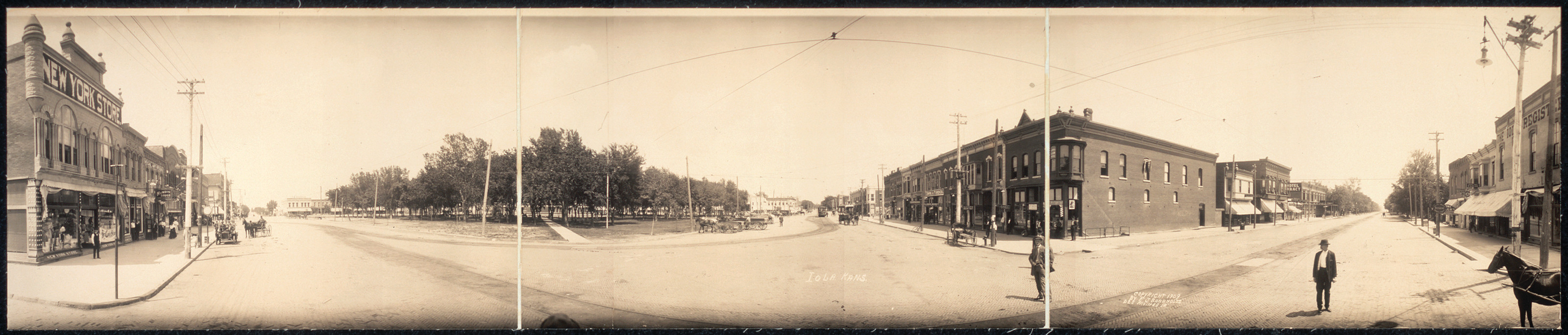 Iola, Kansas, 1909, 1909 — historic image