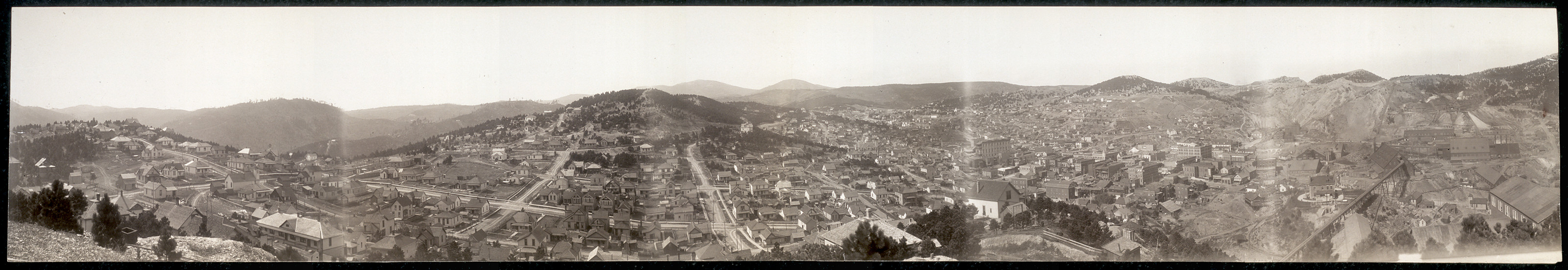 Lead Panoramic view, South Dakota, 1901, 1901 — historic image