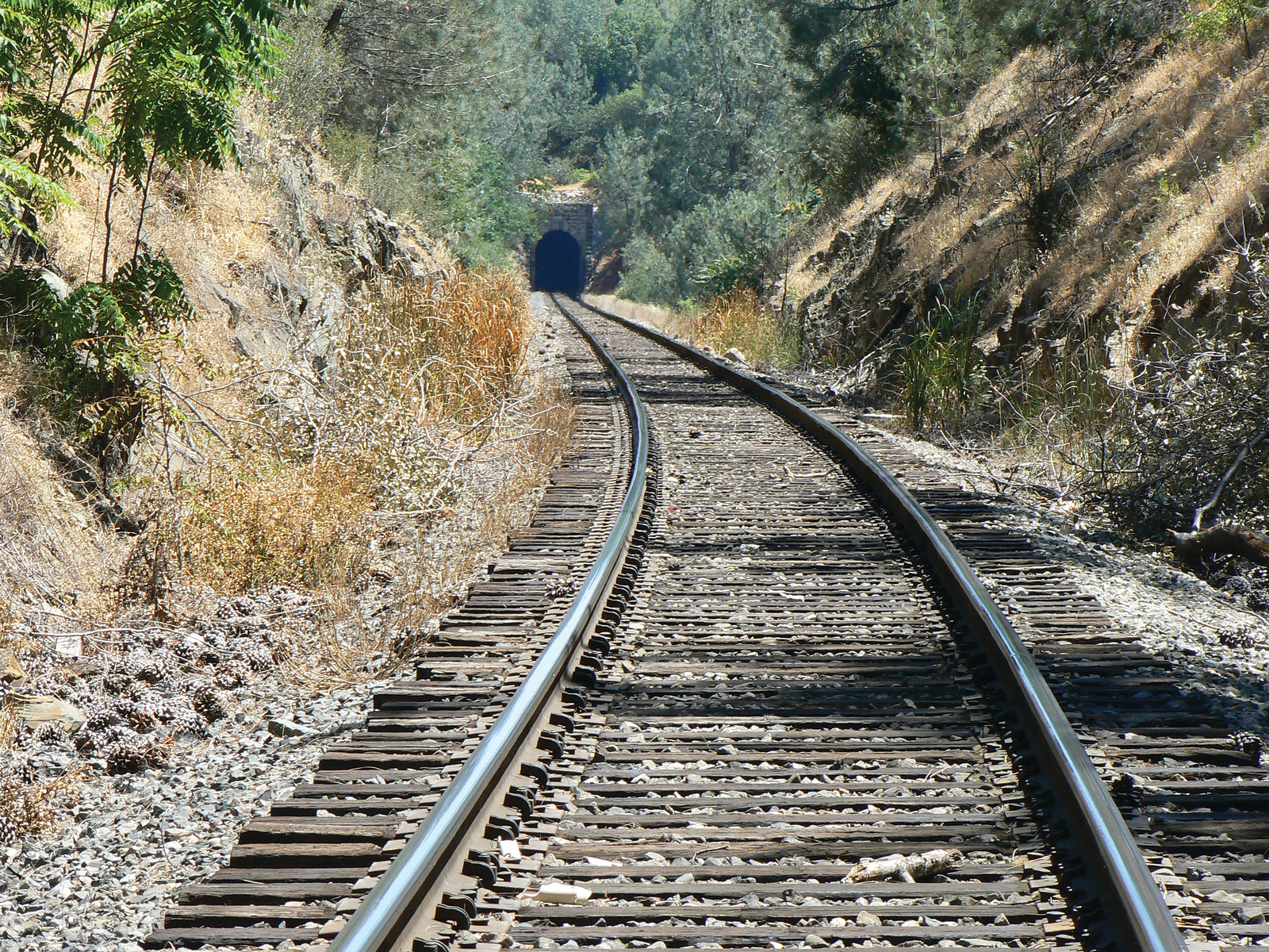 railroad tracks — historic image