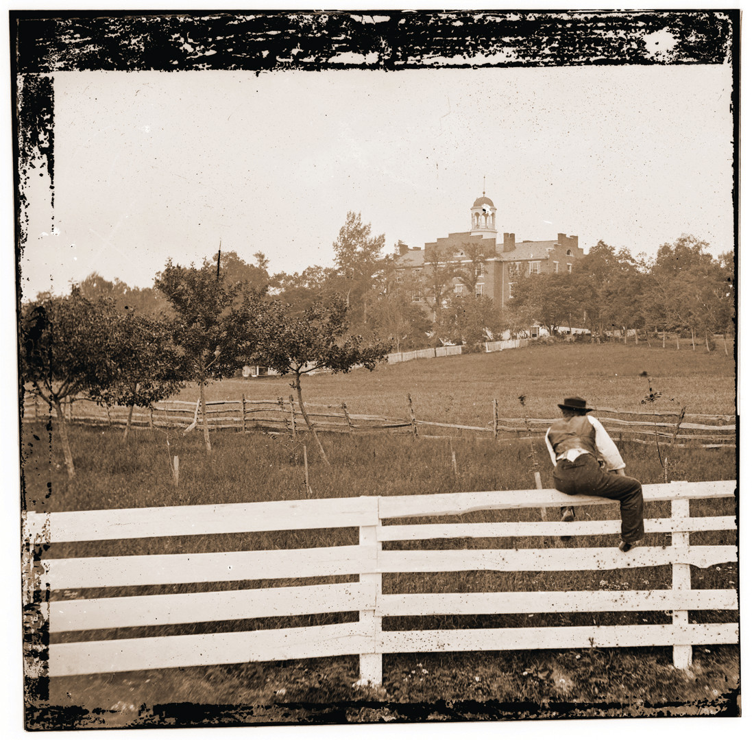 Gettysburg Pennsylvania. Lutheran Theological Seminary, 1863 — historic photograph