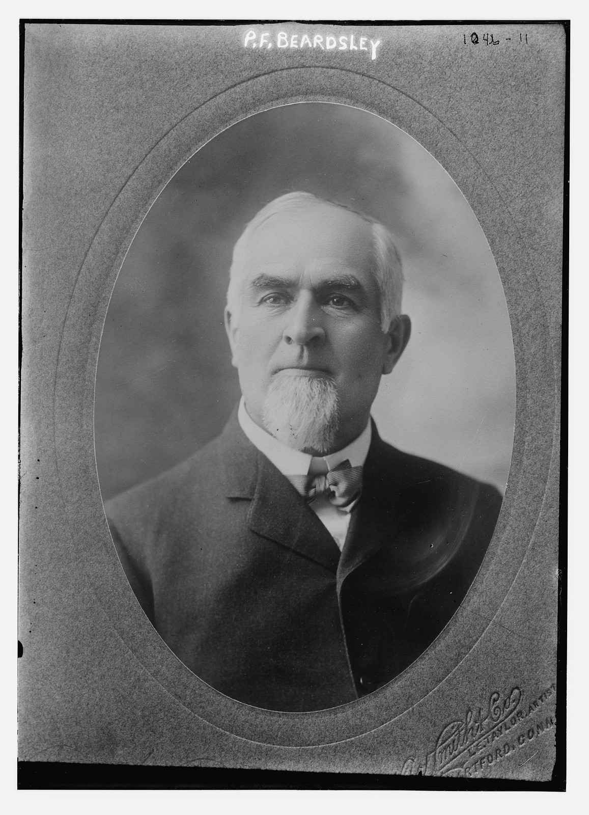 P.F. Beardsley, Smith and Co., Photo., Hartford, CT. / Smith and Co. Photo., n/a — historic photograph