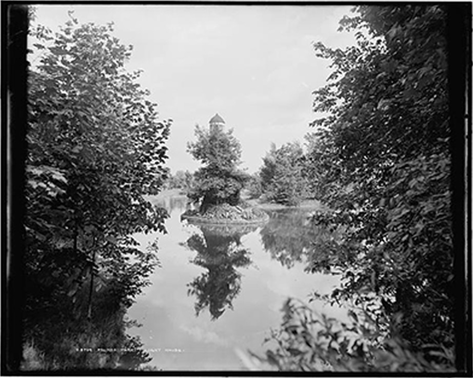 Palmer Park, light house, [between 1880 and 1899] — historic photograph