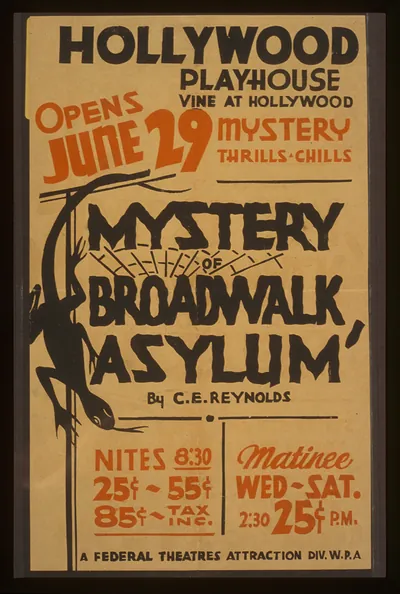Mystery of broadwalk asylum by C.E. Reynolds