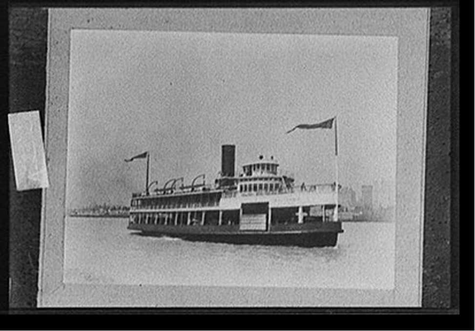 [Ferryboat Britannia], [between 1915 and 1925] — historic photograph