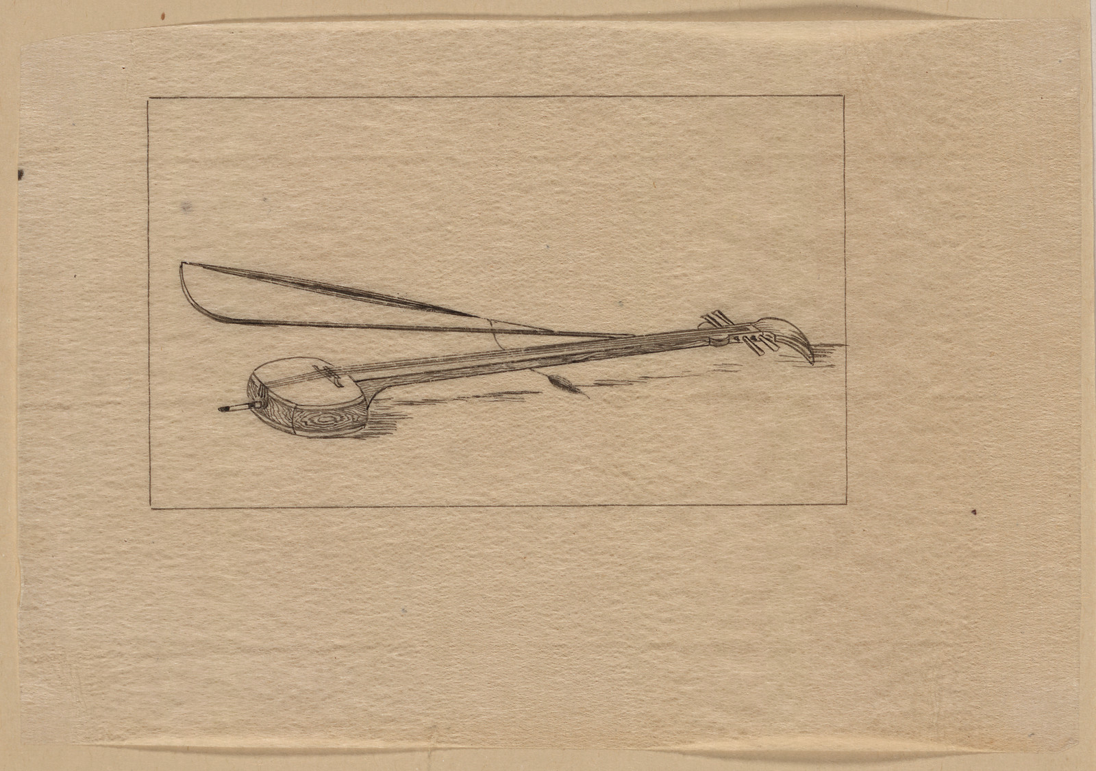 [Japanese drawing], 1750 — historic drawing