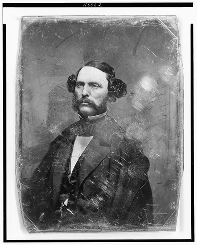 Portrait of an unidentified man, daguerreotype