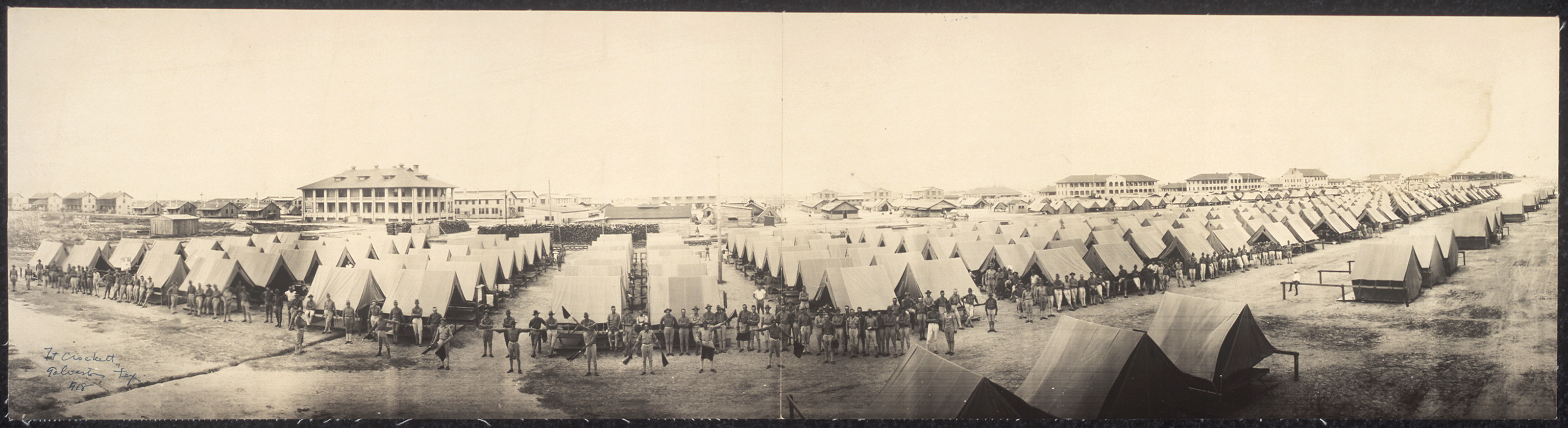 Ft. Crockett, Galveston, Tex., 1918, Texas, 1918, 1918 — historic image