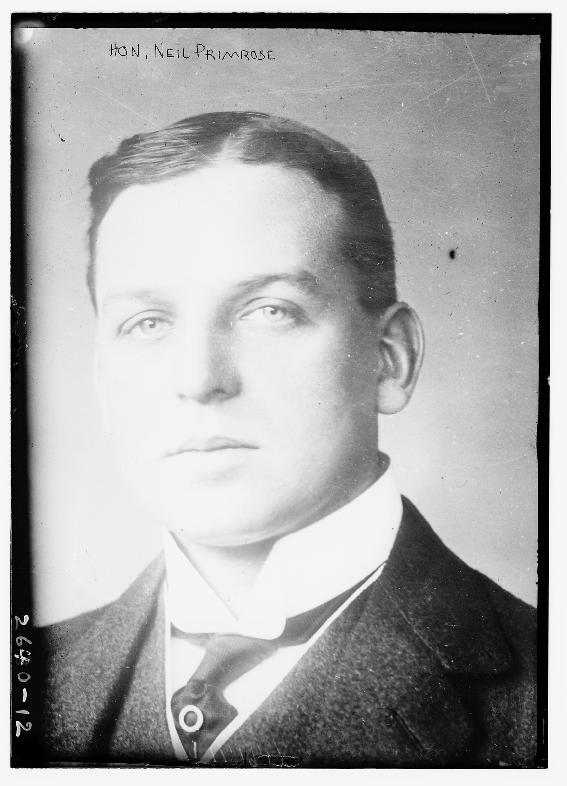 Hon. Neil Primrose, n/a — historic photograph