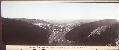 Mauch Chunk from Flagstaff, Pennsylvania, 1896