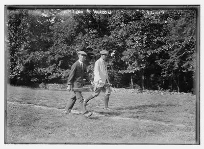 McLeod and Vardon - golf