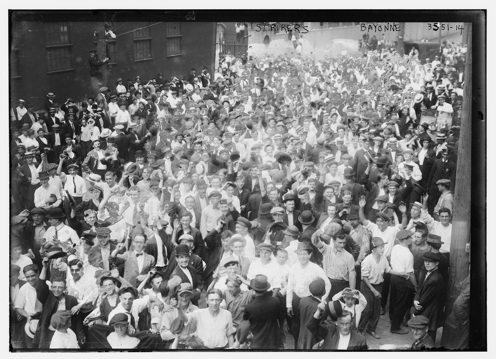 Strikers -- Bayonne, n/a — historic photograph