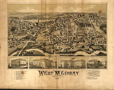 West Medway, Massachusetts, 1887
