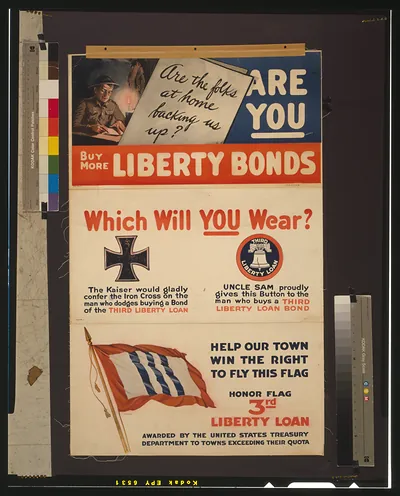 Are the folks at home backing us up? Buy more Liberty Bonds
