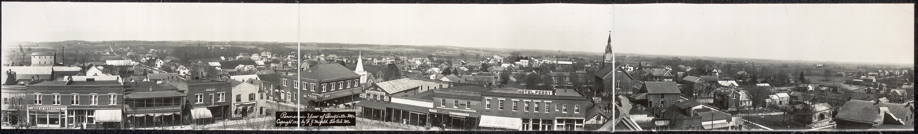 Perryville Panorama, Missouri, 1913, 1913 — historic image