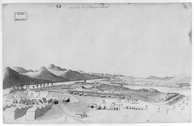 A south view of Crown Point