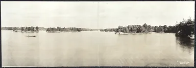 Thousand 1000 Islands, New York, 1909