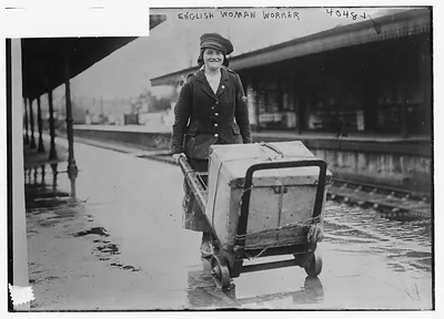English woman worker
