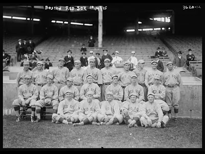 Boston Red Sox Team Photo, 10/14/15