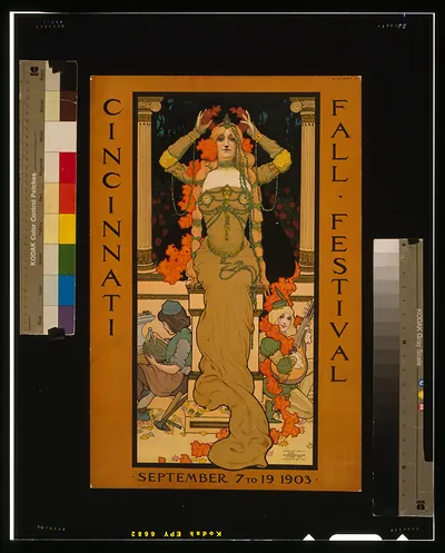 Cincinnati fall festival September 7 to 19 1903.