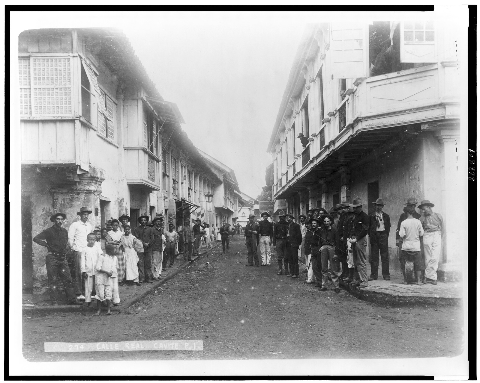 Calle Real, Cavite, P.I., [c1899] — historic photograph