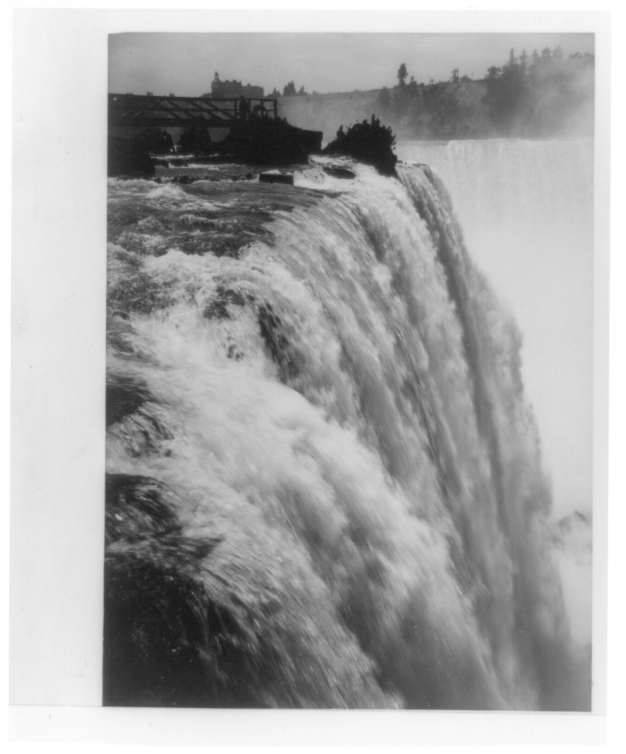 Horseshoe Falls, no. 3, [Niagara Falls], c1885. — historic photograph