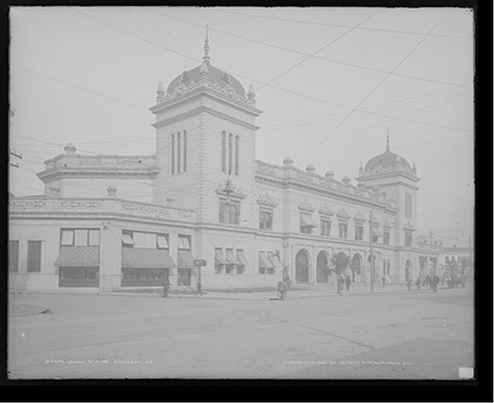 Union Station, Savannah, Ga., c1904. — historic photograph