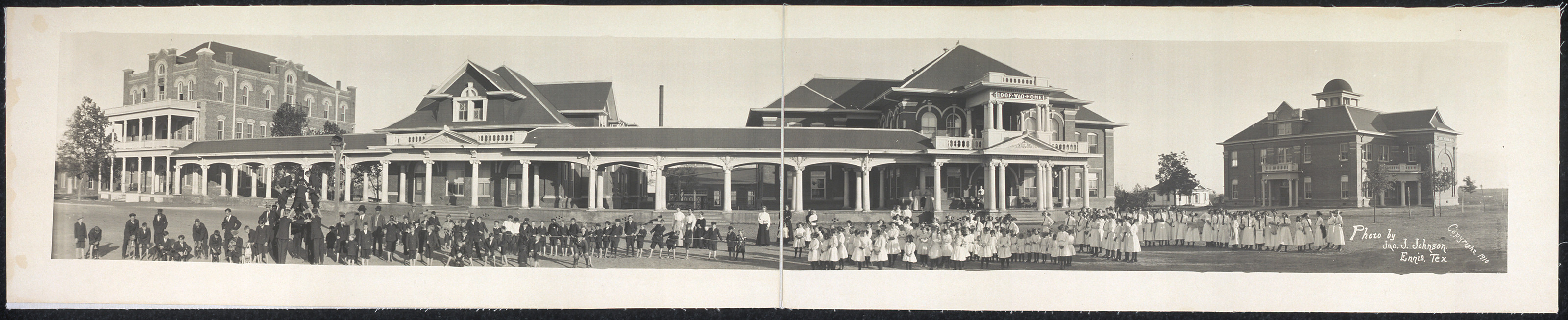 Odd Fellows Home, Corsicana, Texas, 1910, 1910 — historic image