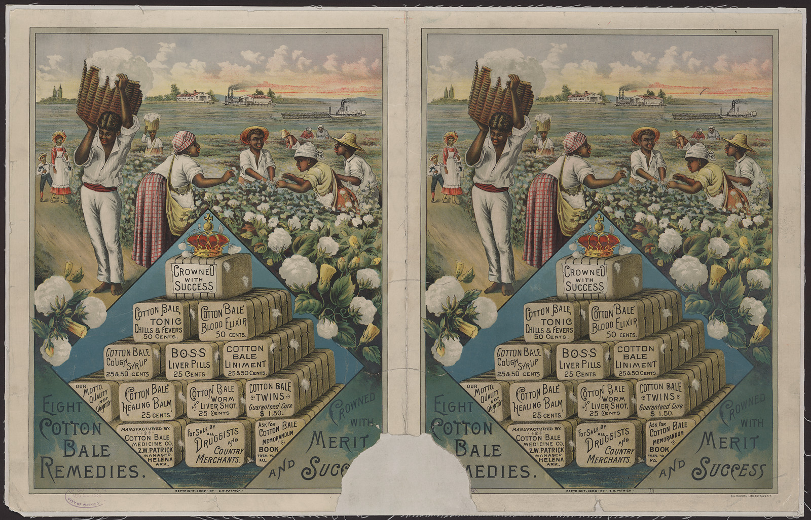 Eight Cotton Baleremedies Crowned — historic image
