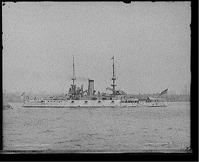 U.S.S. Alabama, broadside