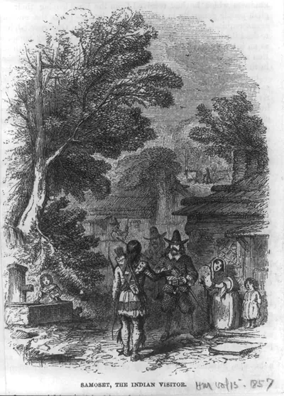 Samoset, the Indian visitor