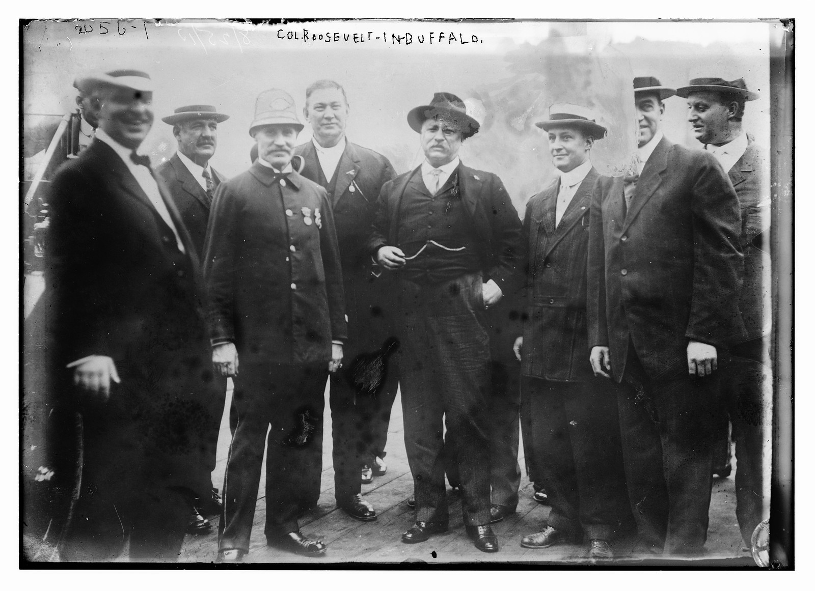 Col. Roosevelt in Buffalo, n/a — historic photograph