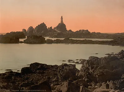 [Jersey, Corbiere Lighthouse, II, Channel Island, England]