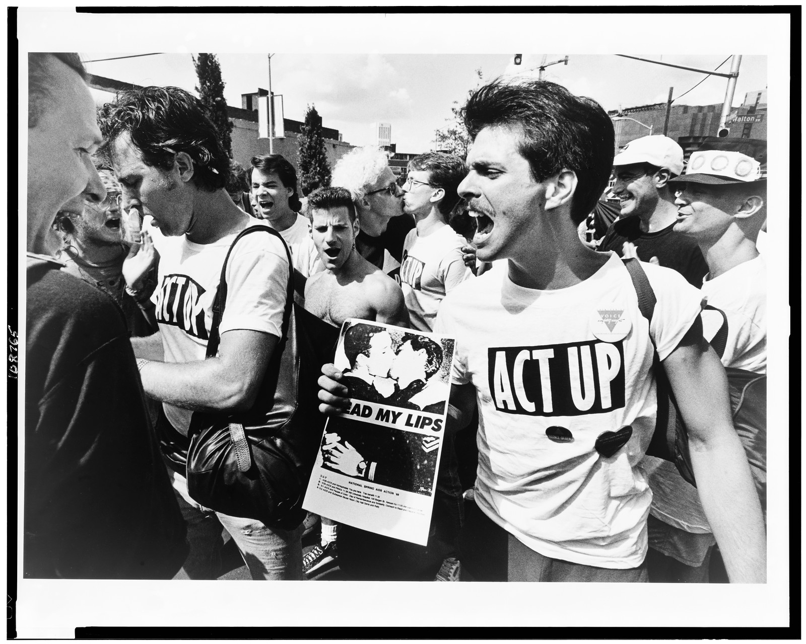Demonstration, Act up, Atlanta, 1988, 1988 — historic photograph