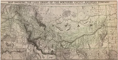 Northern Pacific 1890, Idaho