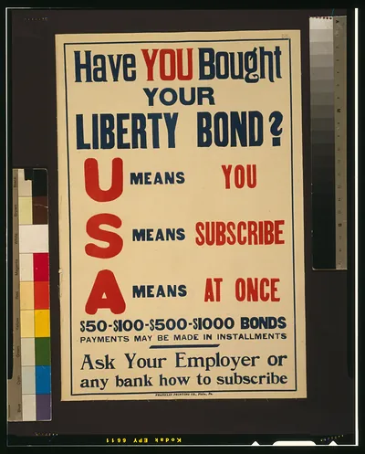 Have you bought your Liberty Bond? U means you, S means subscribe, A means at once / Franklin Printing Co., Phila., Pa.