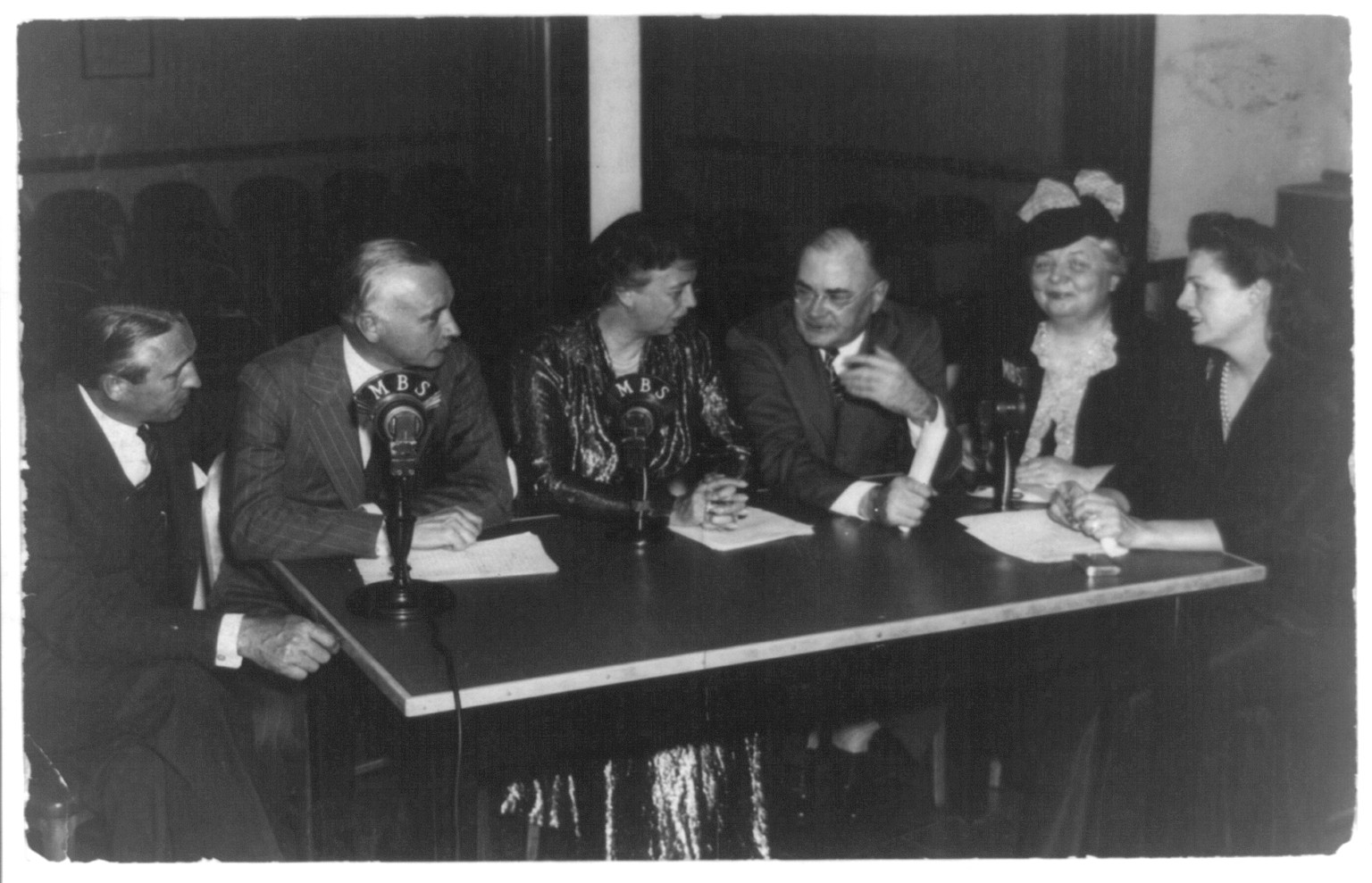Roosevelt, Eleanor (Roosevelt), 1884-1962, [no date recorded on caption card] — historic photograph