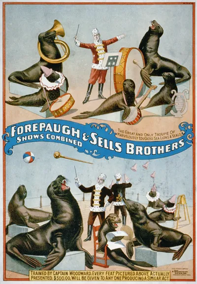 Forepaugh & Sells Brothers shows combined / The Strobridge Litho. Co., Cincinnati & New York.