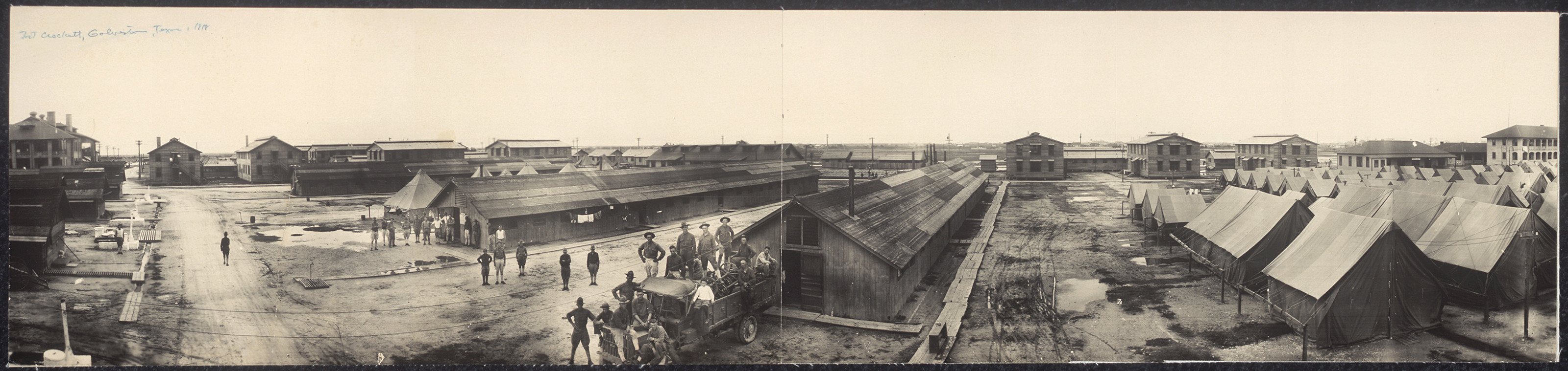Ft. Crockett, Galveston, Tex, Texas, 1918, 1918 — historic image